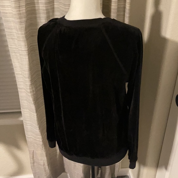 NWOT Sanctuary Velour Sweatshirt - Picture 3 of 7